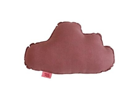 Coussin Nuage en Lin Marsala