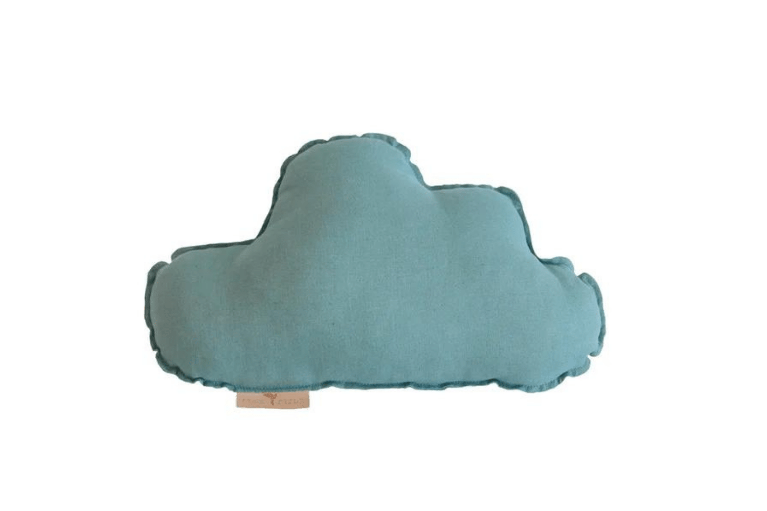 Coussin Nuage en Lin Océan