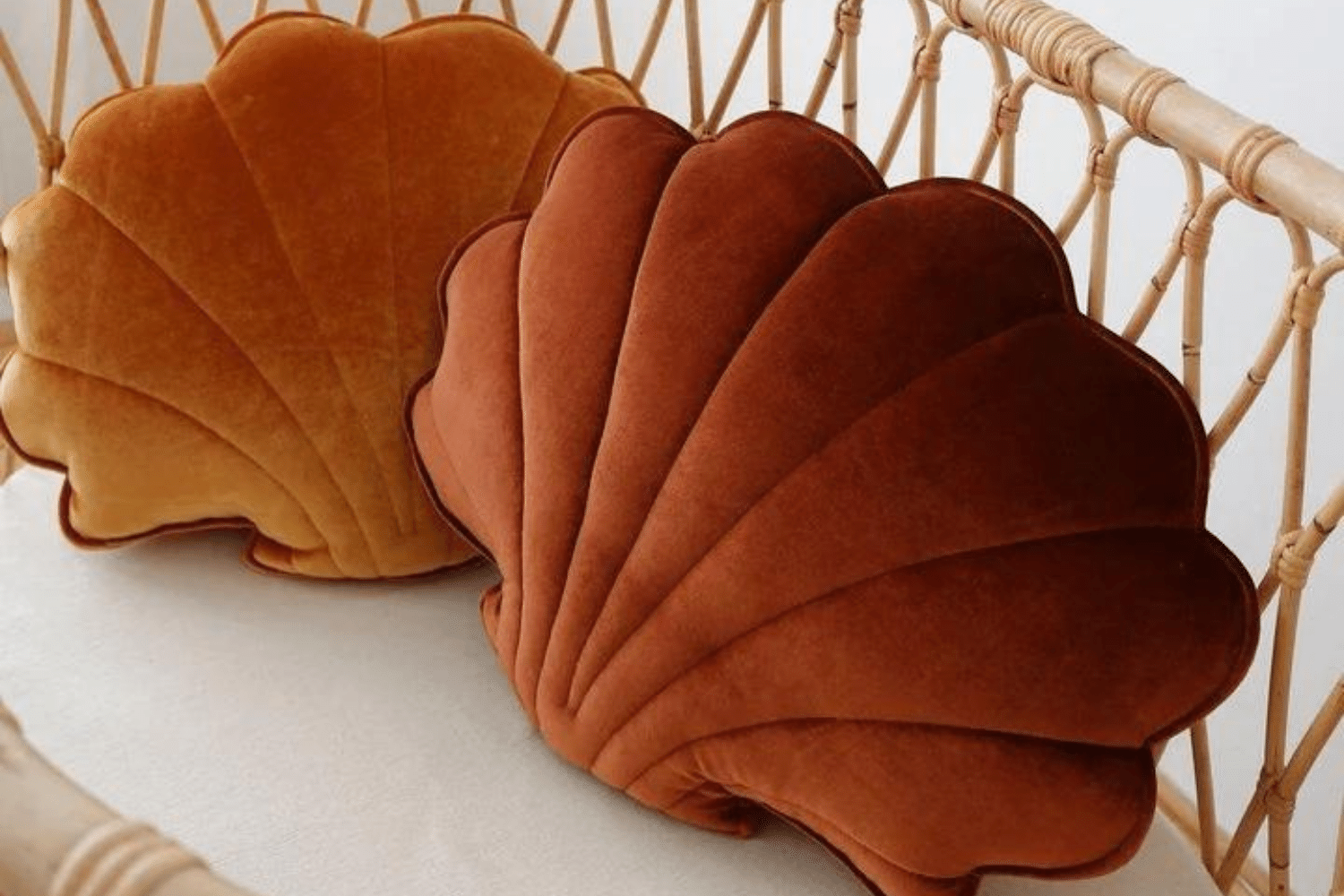 Copper Pearl Shell Cushion