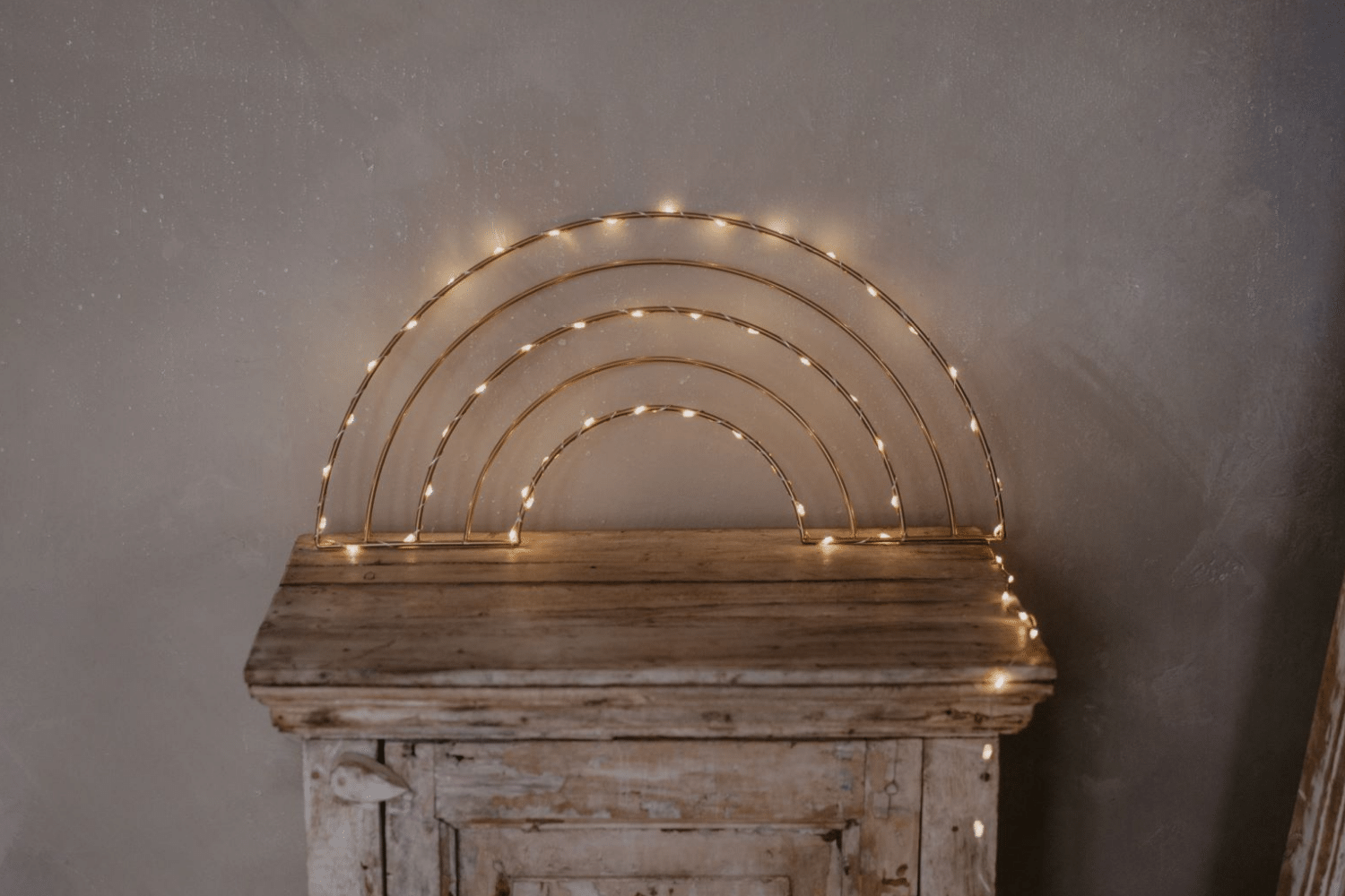 Ghirlanda LED a filo metallico - Arcobaleno