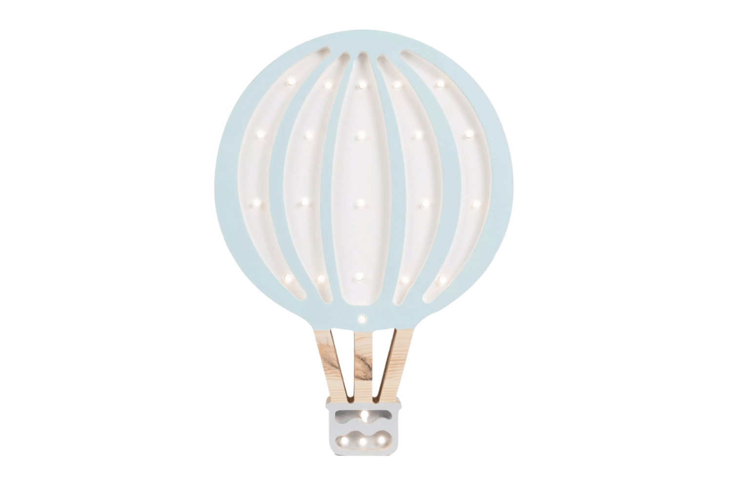 Lampada Little Lights Mongolfiera Blu LED