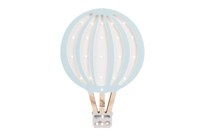 Lámpara Little Lights Globo Azul LED