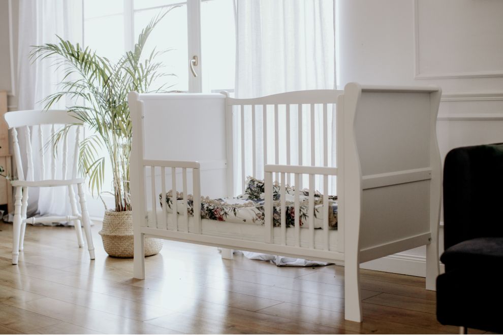 Bettgitter für Babybett Noble - Weiß