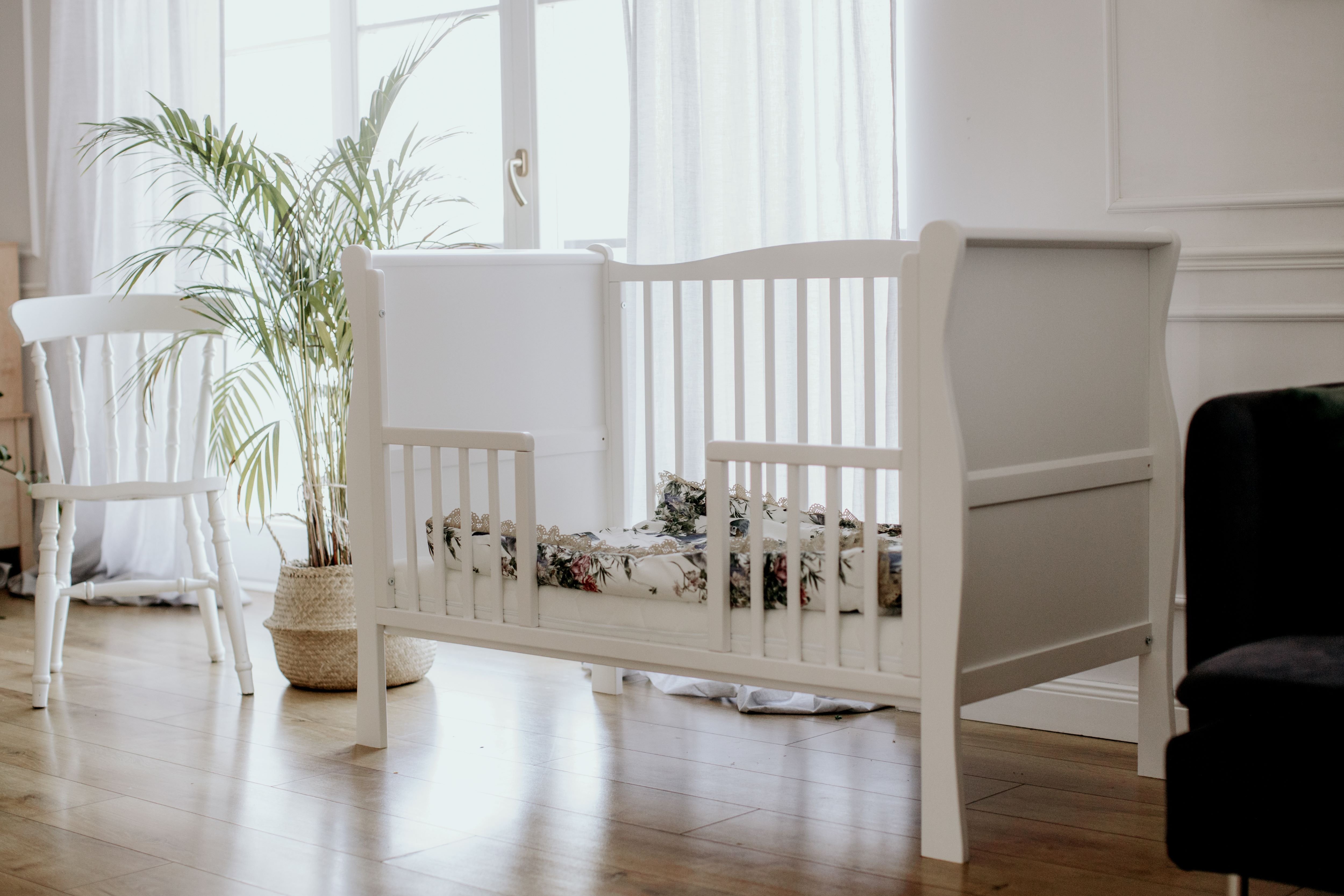 Barreiras de Entrada Média para Cama Nobre Bebê - Vintage