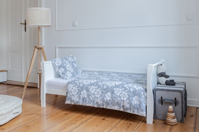 Stella  Cot Evolving Bed White 70x140cm