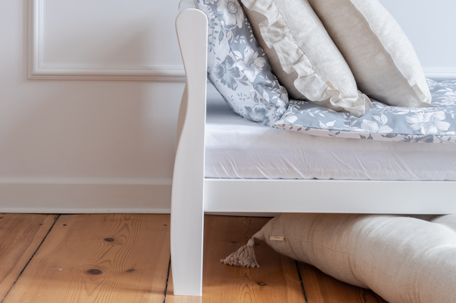 Letto Bebè Evolutivo Stella Bianco 70x140