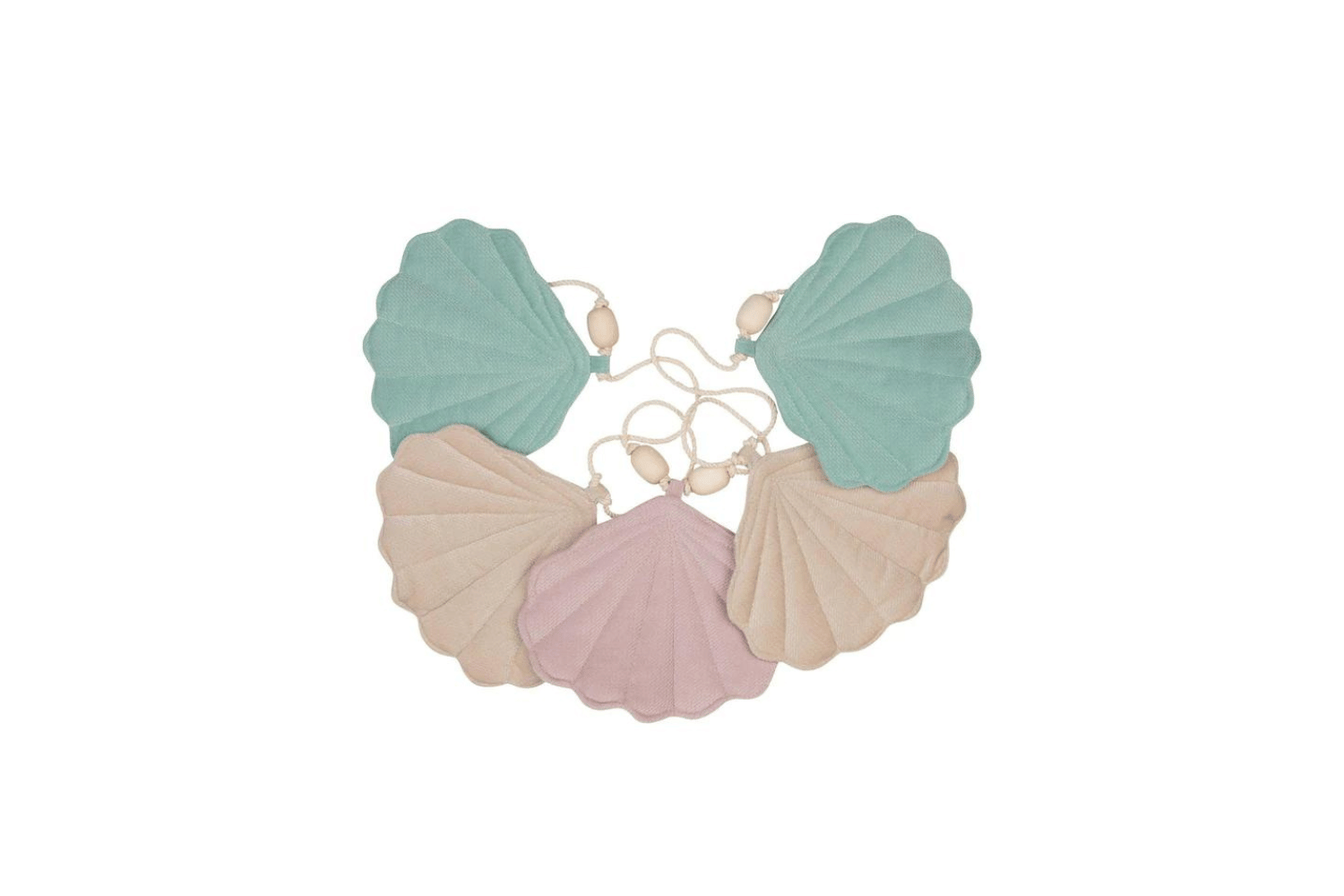 Velour Shell Garland Late Summer