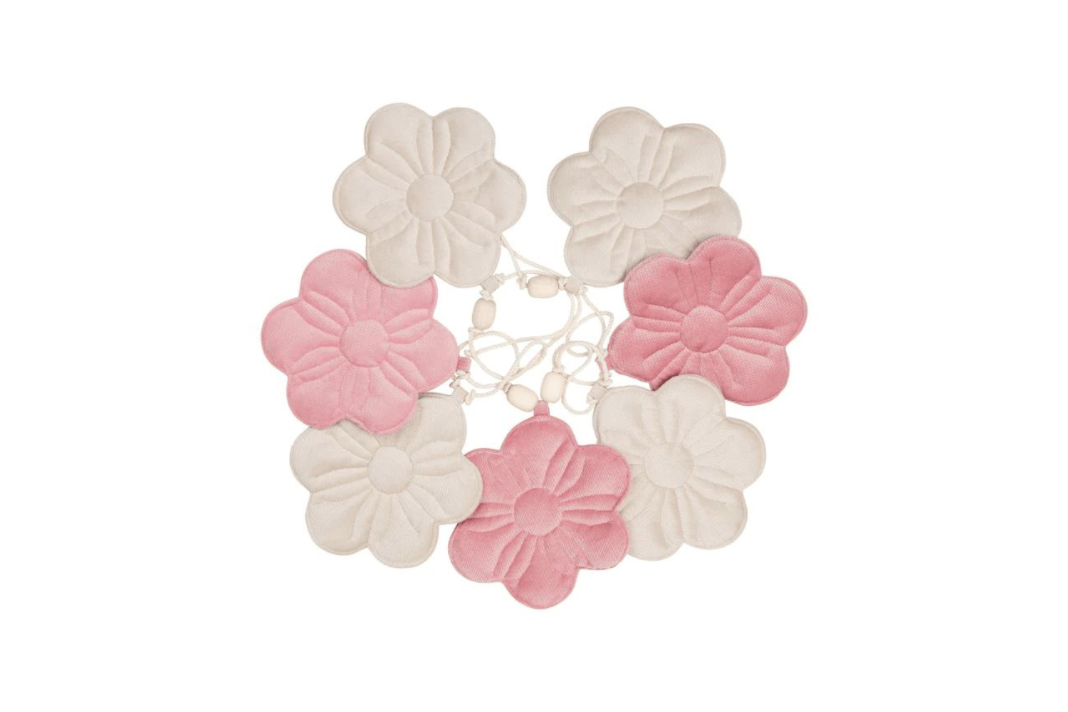 Velour Flower Garland - Candy Bouqet