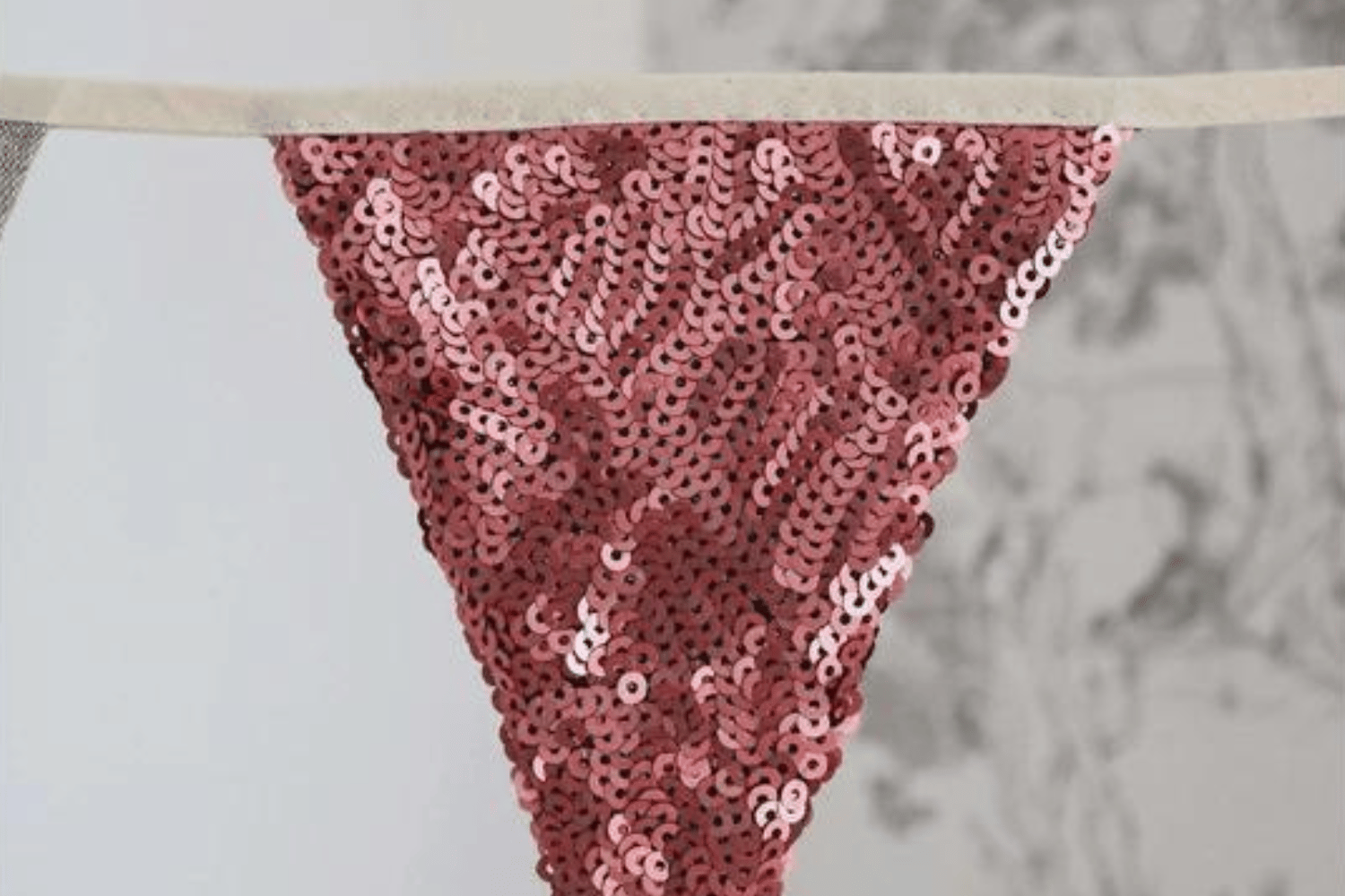 Pink Sequin Garland