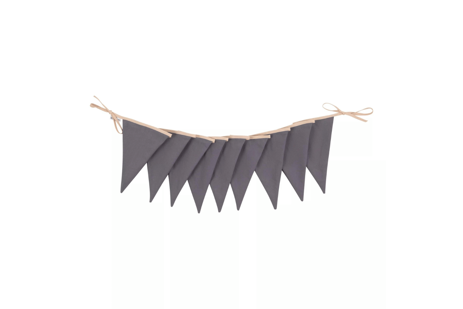 Cotton Garland Dark Grey