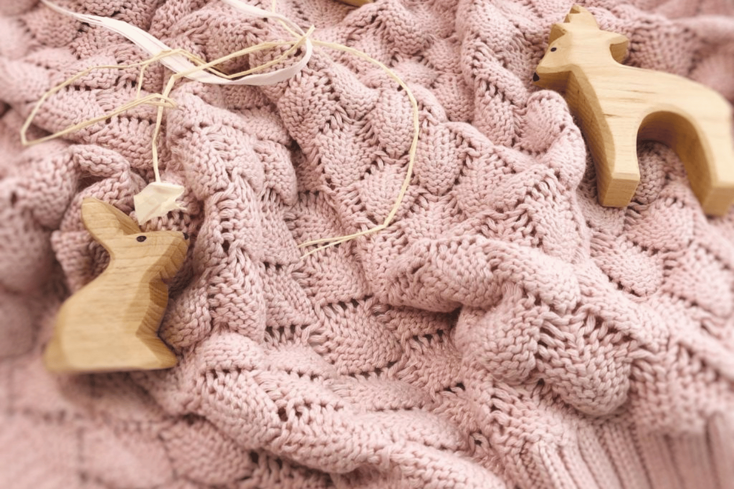 Foggy Pink Soft Bamboo Blanket