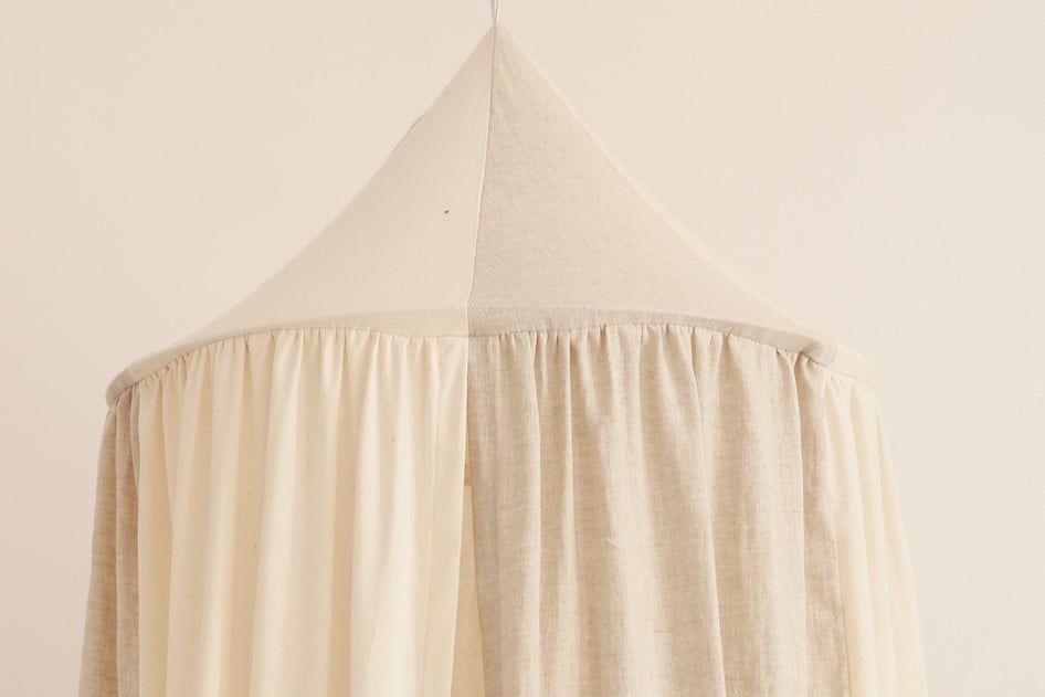 Circus Cream Canopy