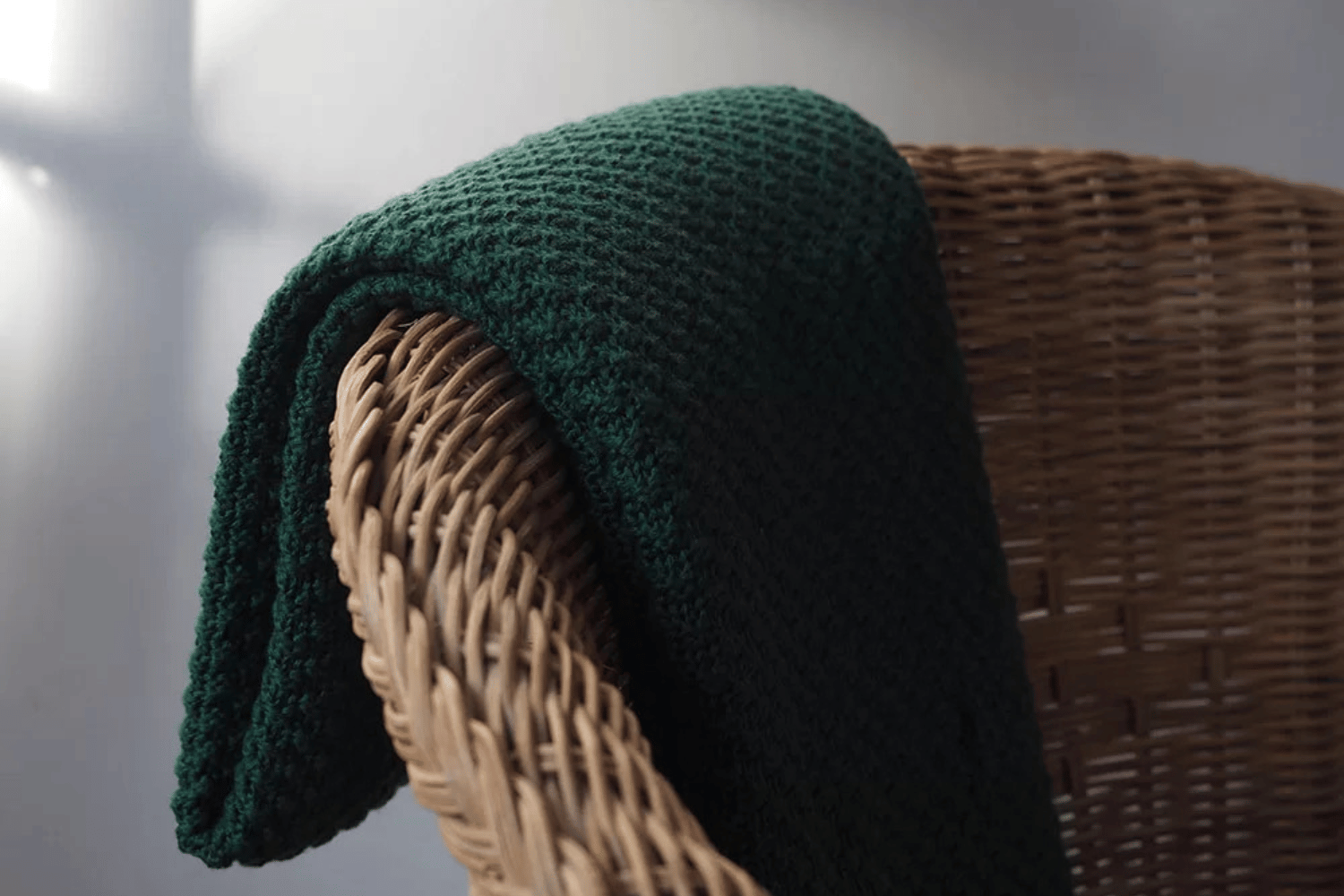 Green Bamboo Blanket