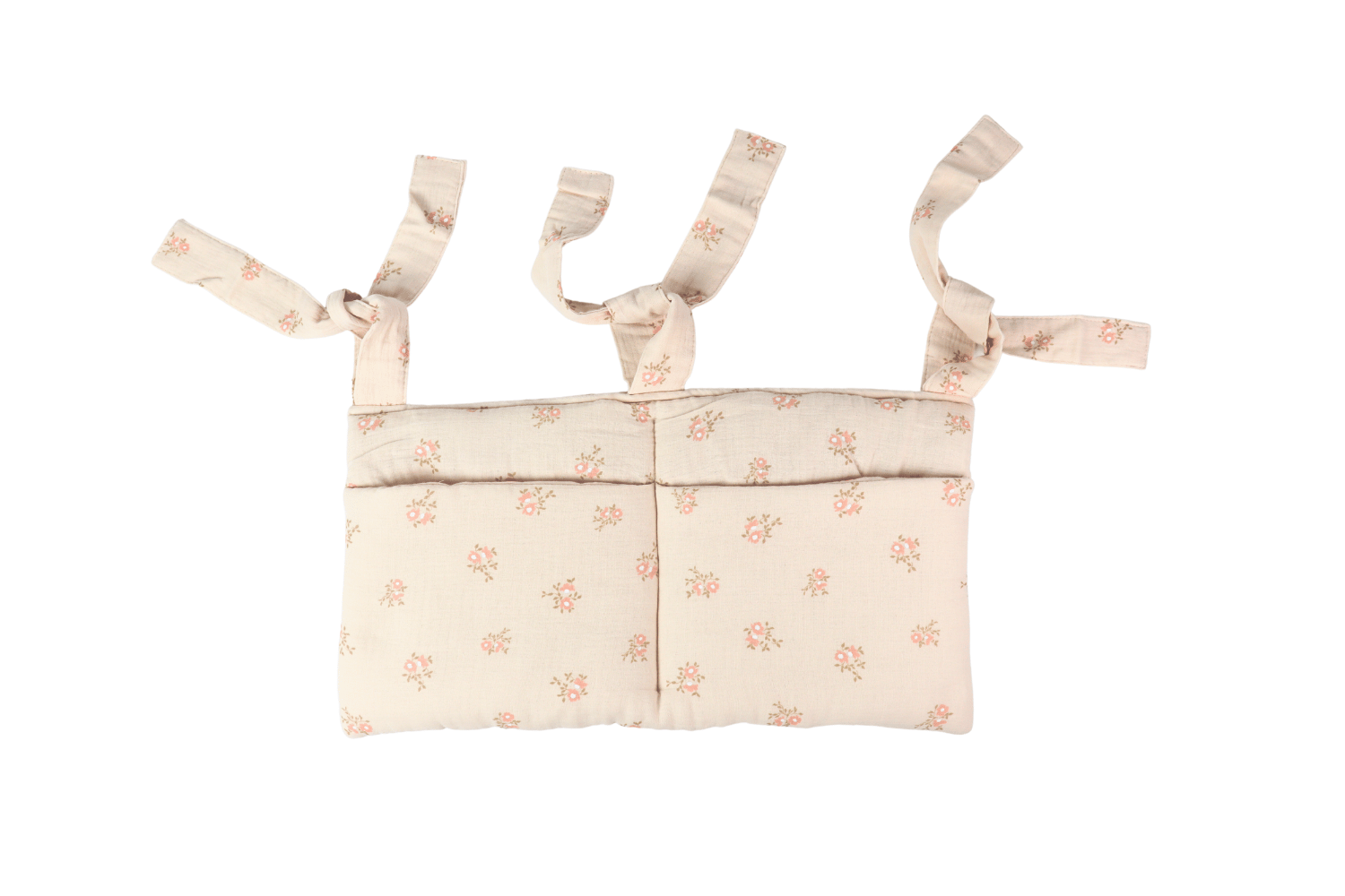 Pochette de Rangement Lit - Fleurs Vintage