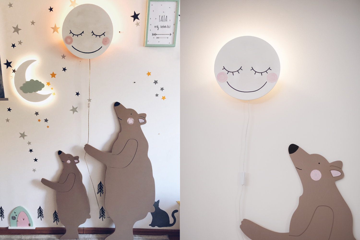 Full Moon Lamp - Pink