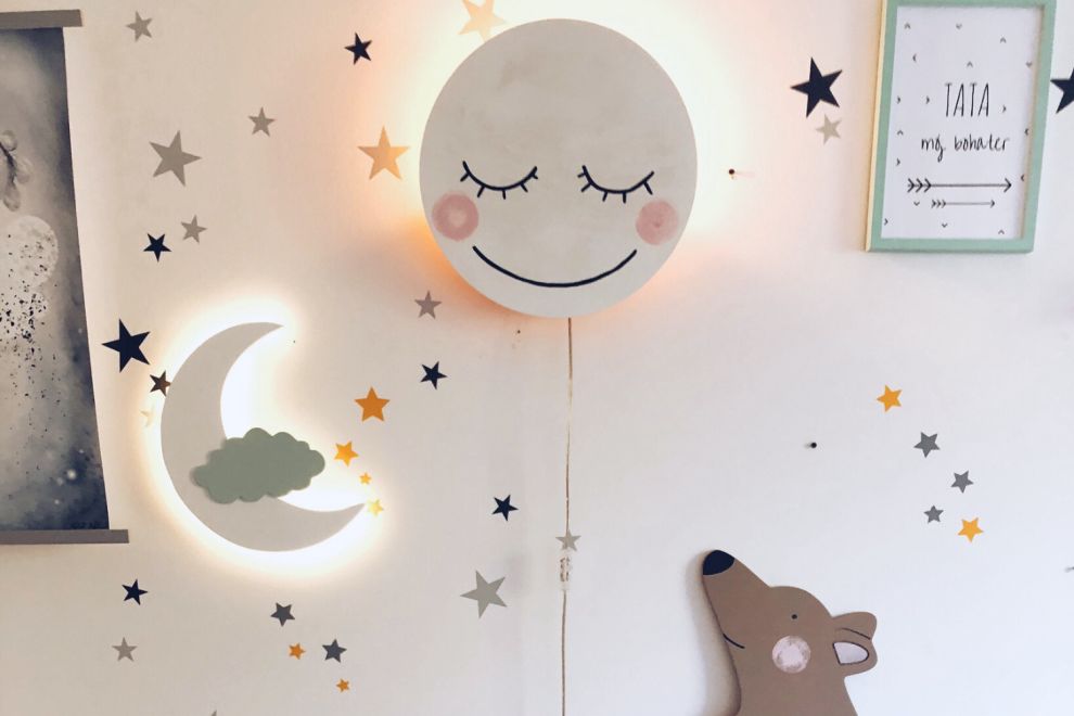 Crescent Moon Lamp