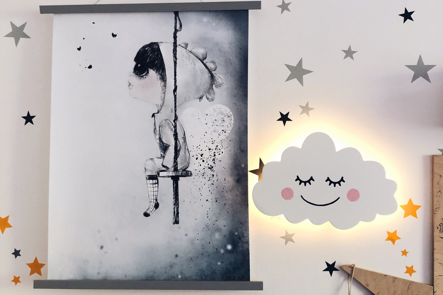 Lampe Nuage souriant