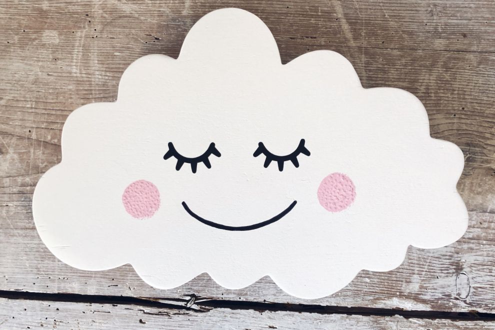 Smiling Cloud Lamp