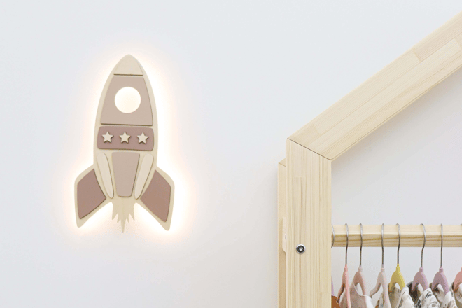 Lampa Hnědá Raketa