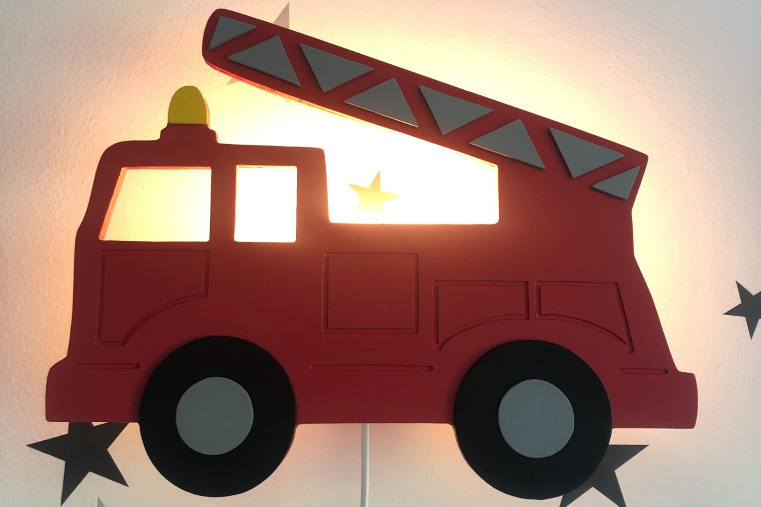 Fire Truck Lamp