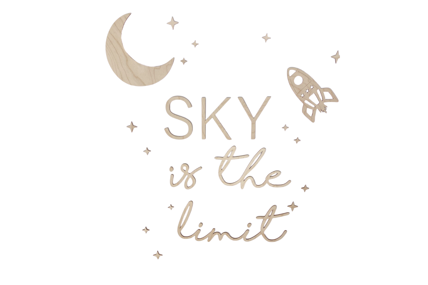 Decorazione murale Sky is the limit