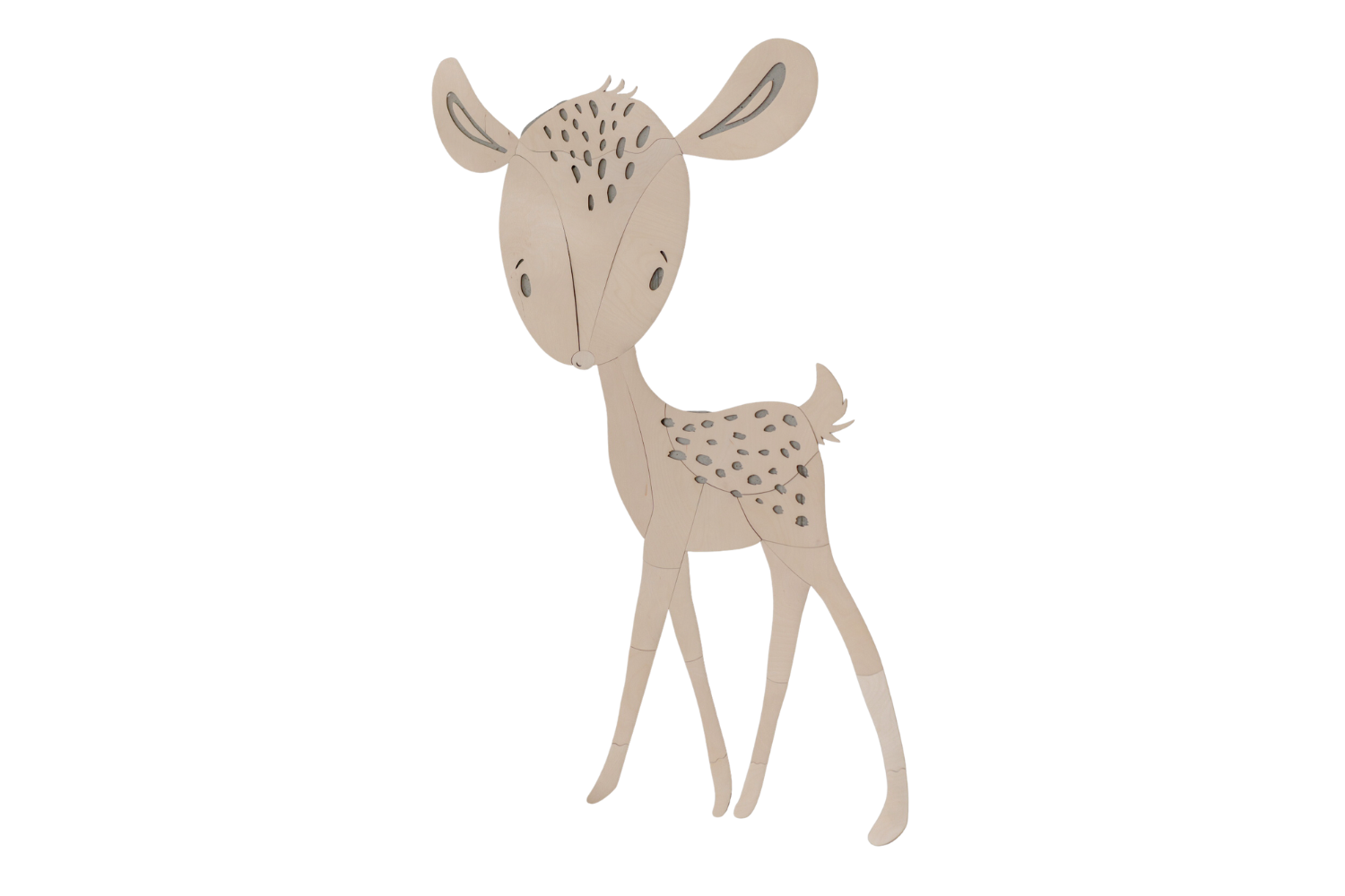 Deer Wooden Wall Decoration