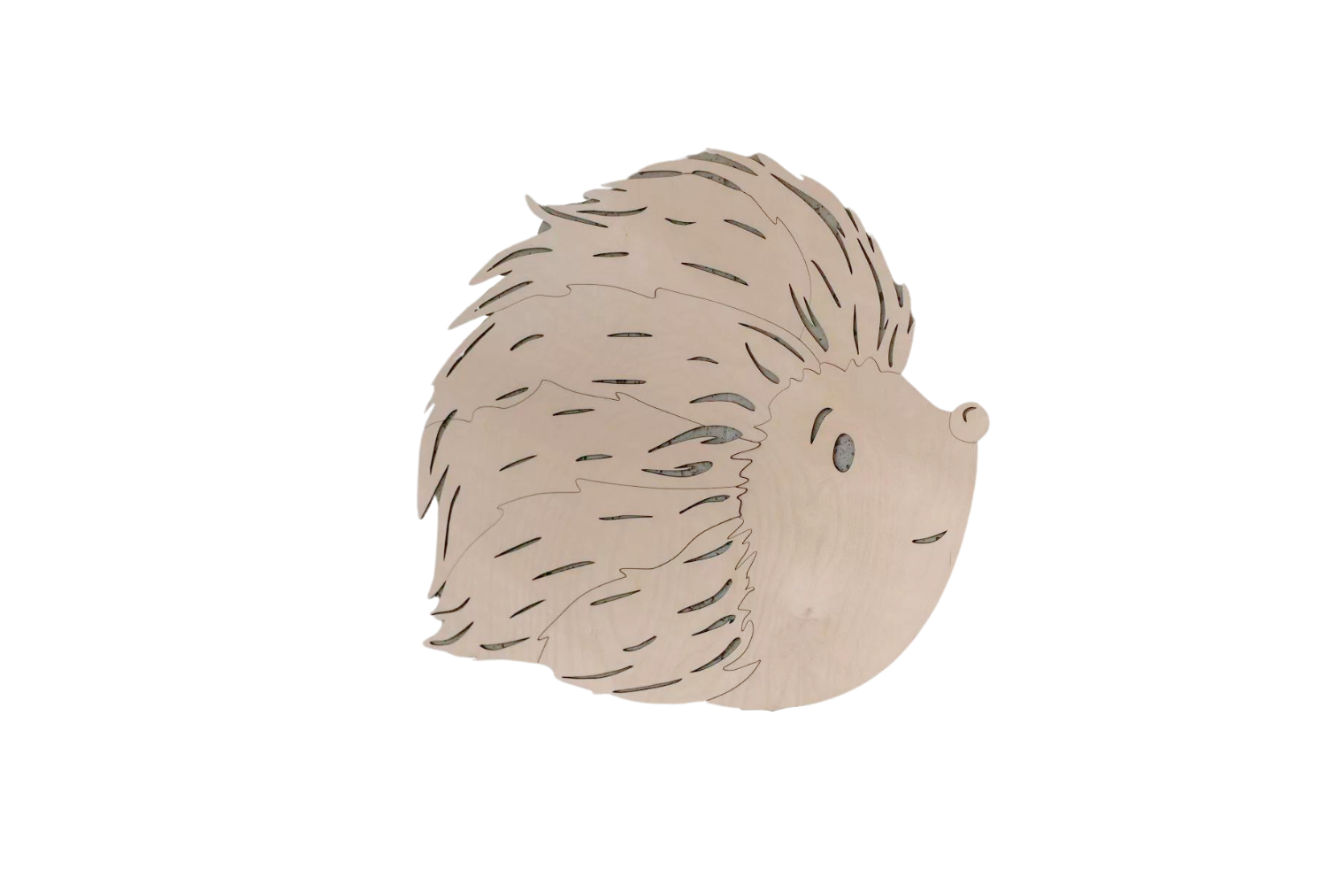 Hedgehog Wooden Wall Decoration