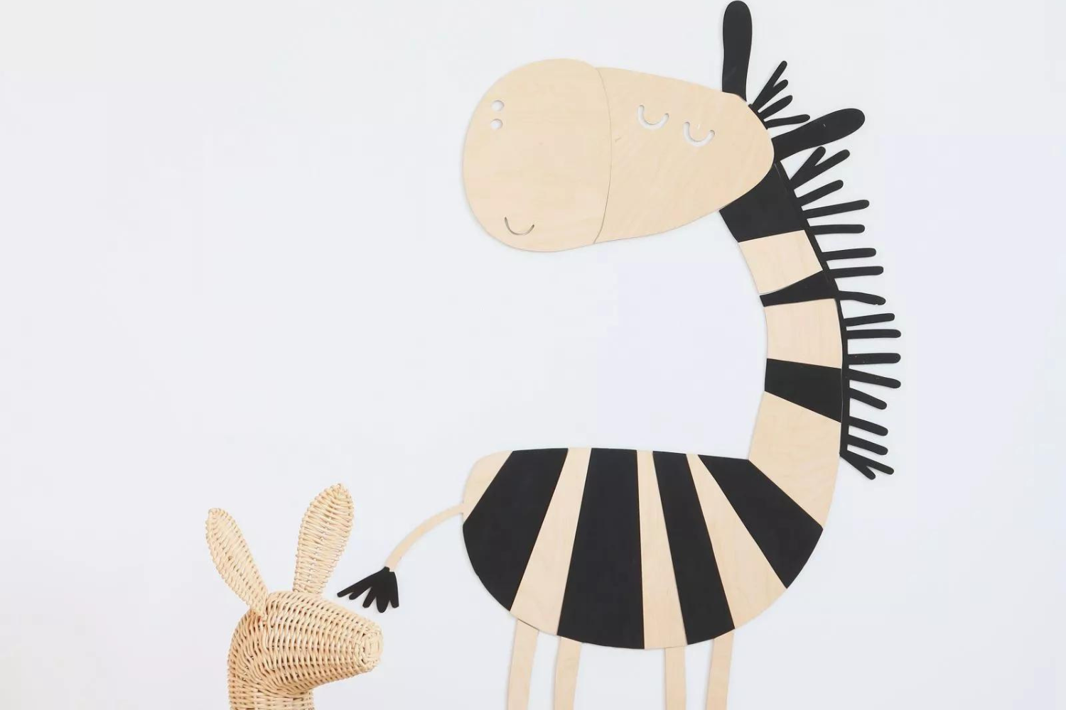 Decorazione Murale Zebra