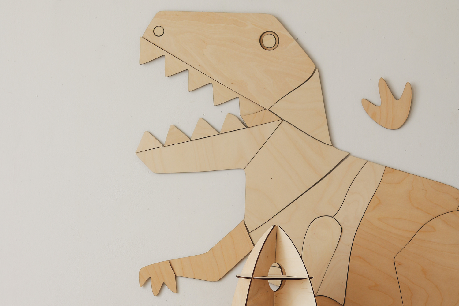 Decorazione murale T-Rex