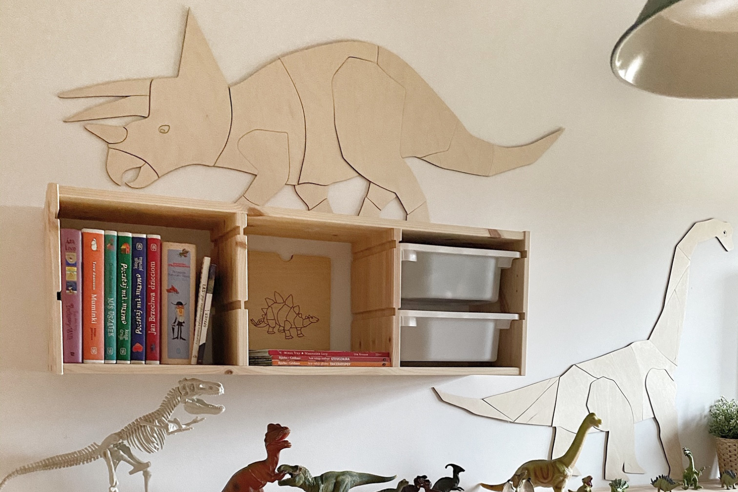 Decoração de Parede Triceratops