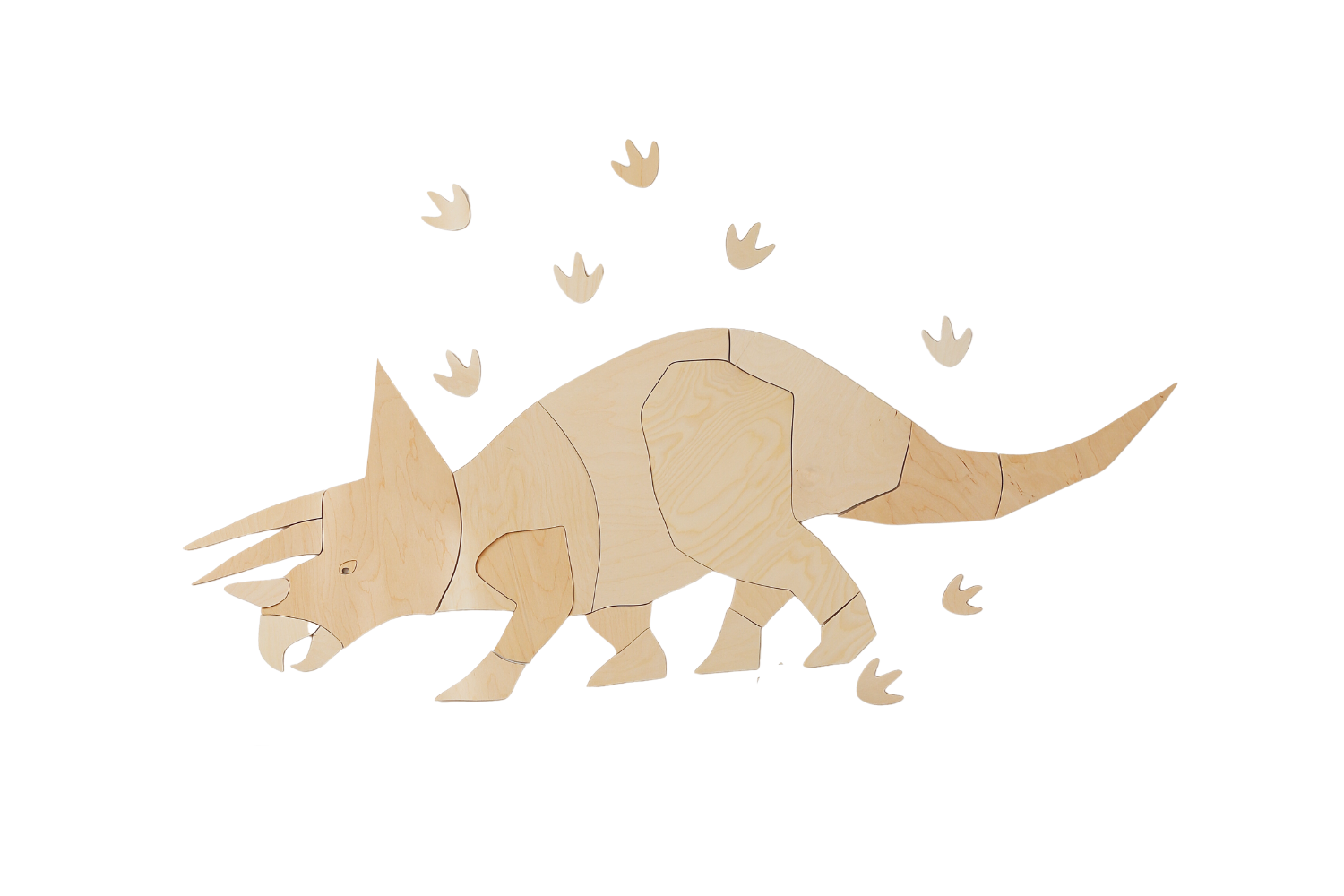 Origami Dinosaurier Triceratops