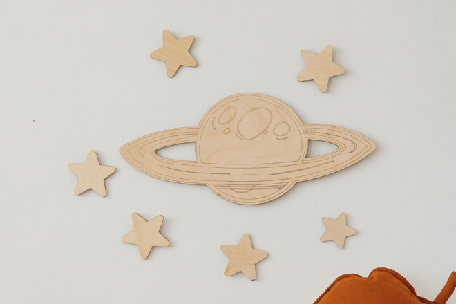 Decoração de parede - Espacial