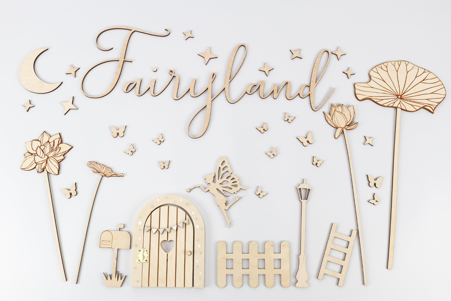 Decoración mural Fairyland - Natural