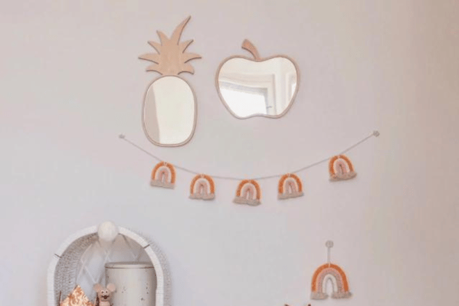Pineapple Mirror