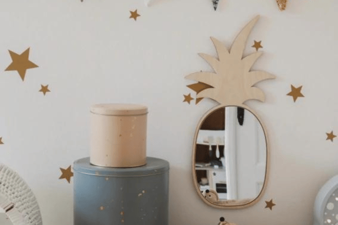 Pineapple Mirror