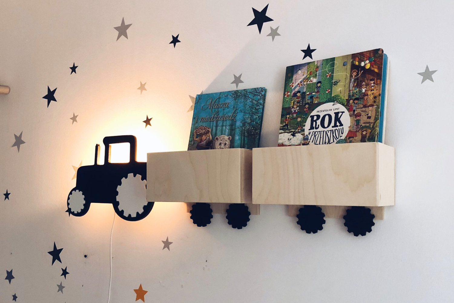 Tractor Shelf / Wall Lamp