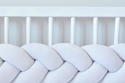 Light Grey Bed Bumper - 3 Ropes