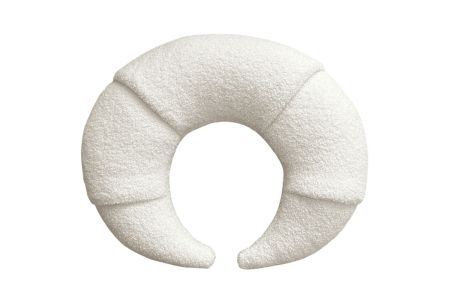 Coussin d'Allaitement Croissant Vanille Bouclé