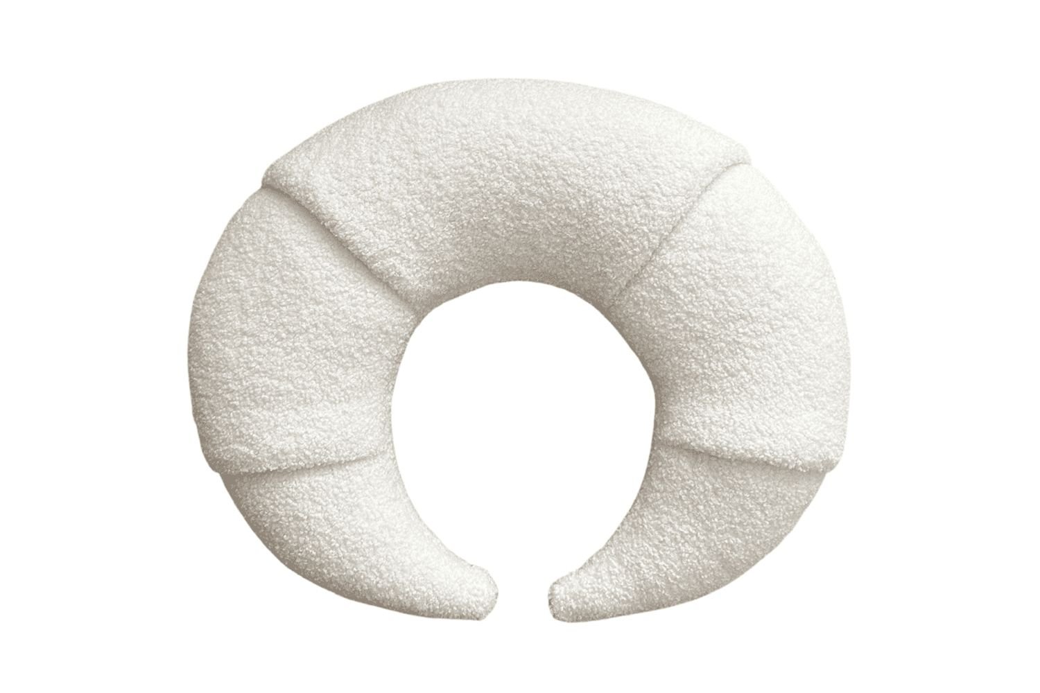 Croissant Nursing Pillow - Vanilla Boucle