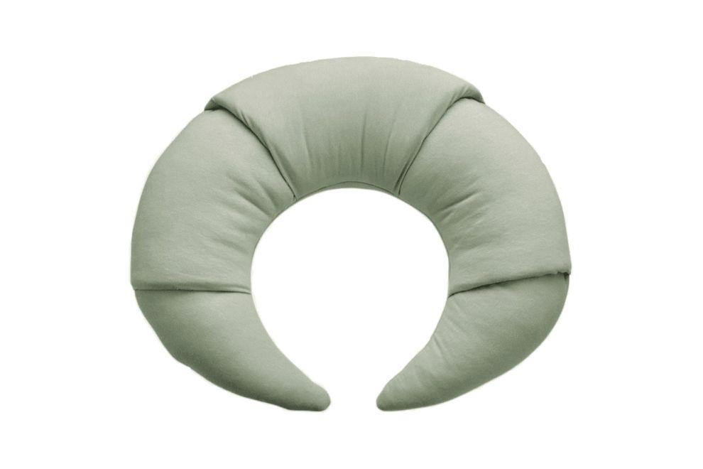 Coussin d'Allaitement Croissant Desert Green