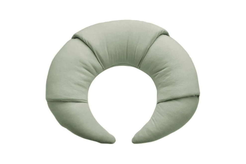 Croissant Nursing Pillow - Sage