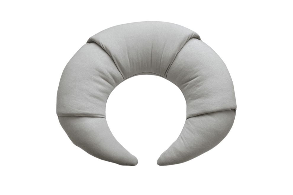 Croissant Nursing Pillow - Grey