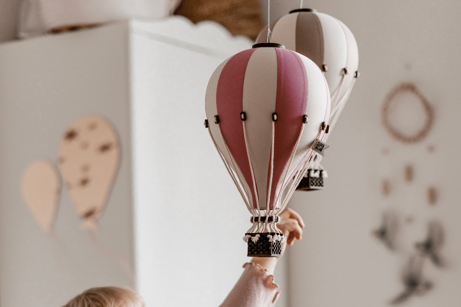 Candy Pink Hot Air Balloon