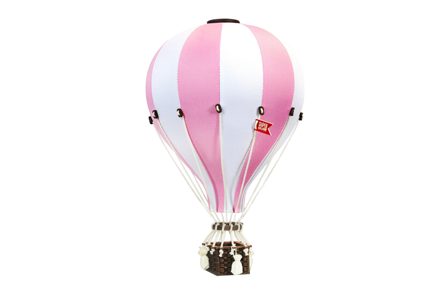 Globo aerostático Rosa Caramelo