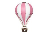 Matt rosa Heißluftballon