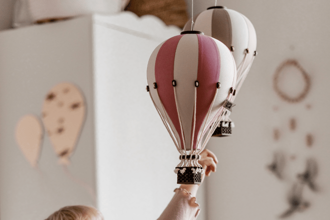 Gaisa balons Dusty Pink - 8
