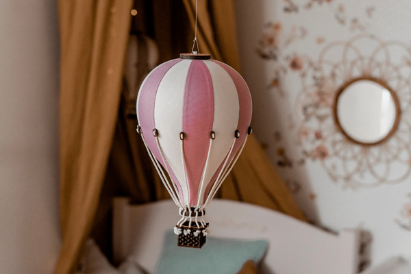 Balão de Ar Quente Rosa - 2