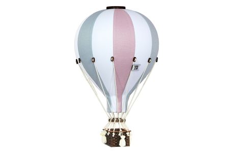 Pink & Grey Hot Air Balloon