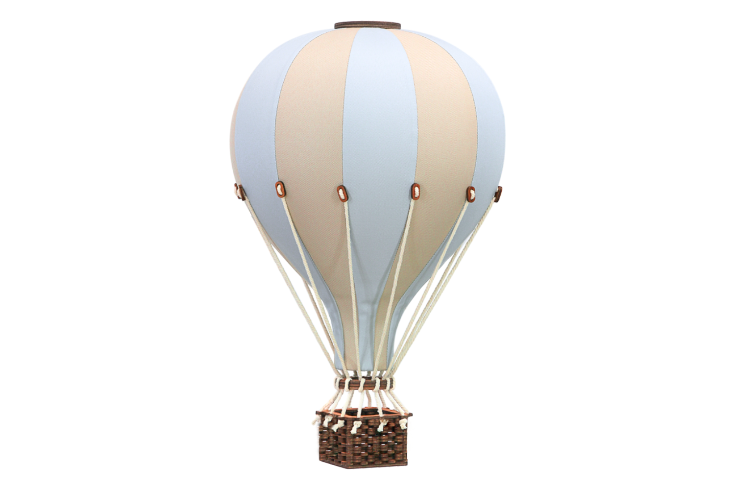 Baby Blue & Beige Hot Air Balloon