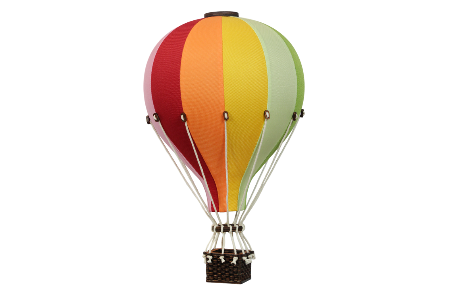 Regenbogen-Heißluftballon